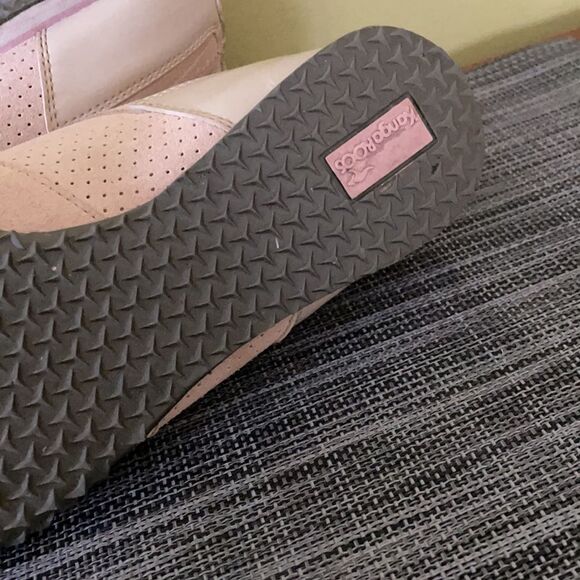 KangaROOS Casey Sneaker Sz 8 Tan and Pink - Picture 5 of 6